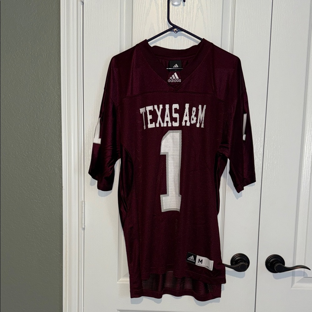 Adidas Maroon Texas A&M Jersey